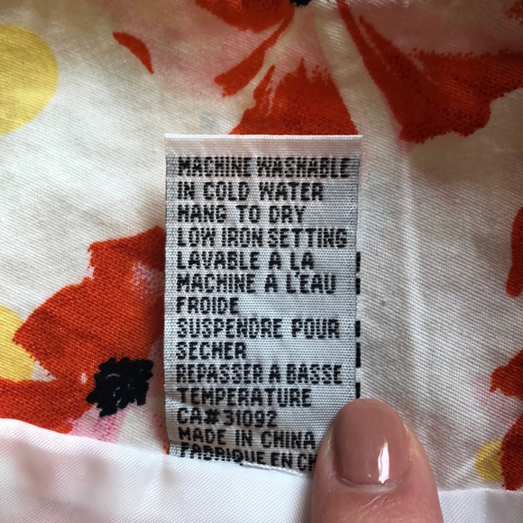 A-line Floral Skirt - Picture 6 of 6